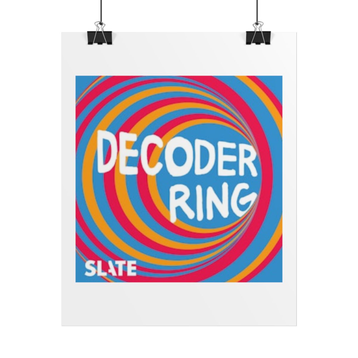 Decoder Ring Poster Wall Poster