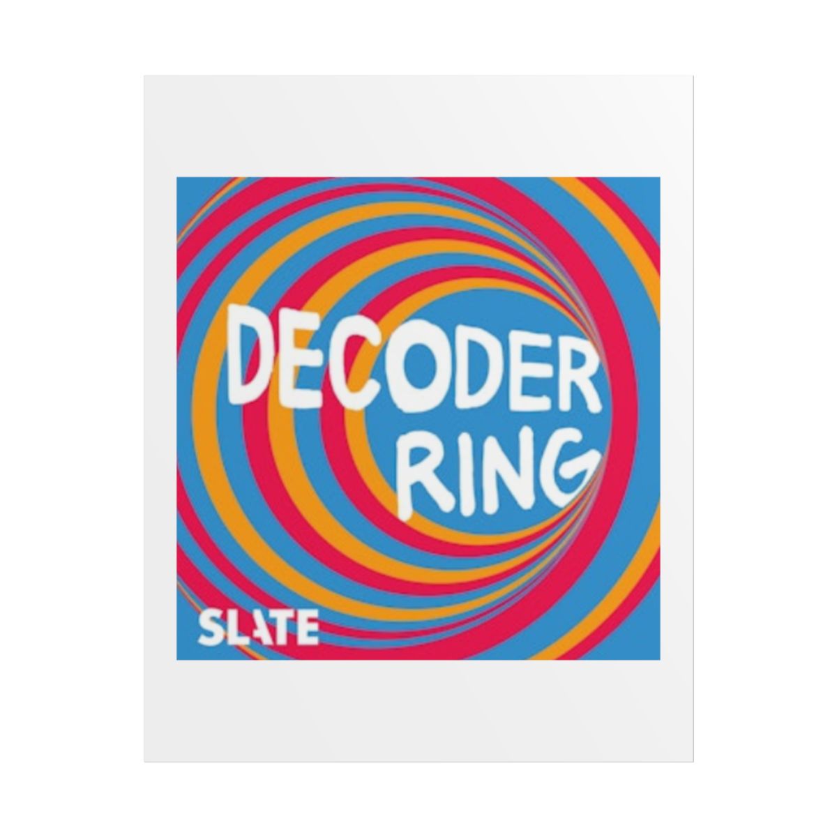 Decoder Ring Poster - alternate angle 1, merchandise