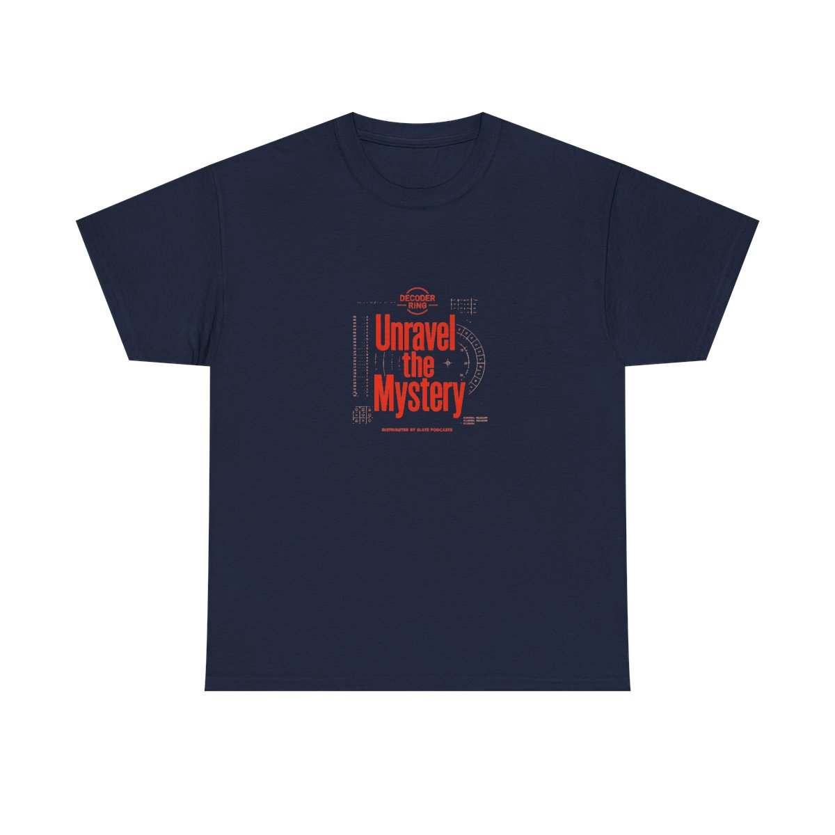 Decoder Ring "Unravel the Mystery" Unisex Tee - alternate angle 5, merchandise