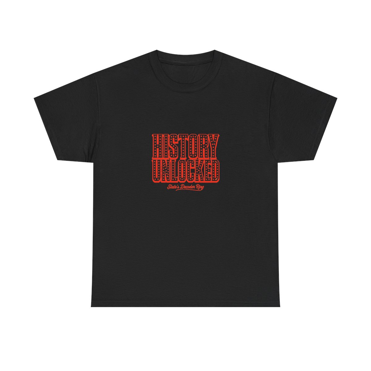 Decoder Ring "History Unlocked" Unisex Tee
