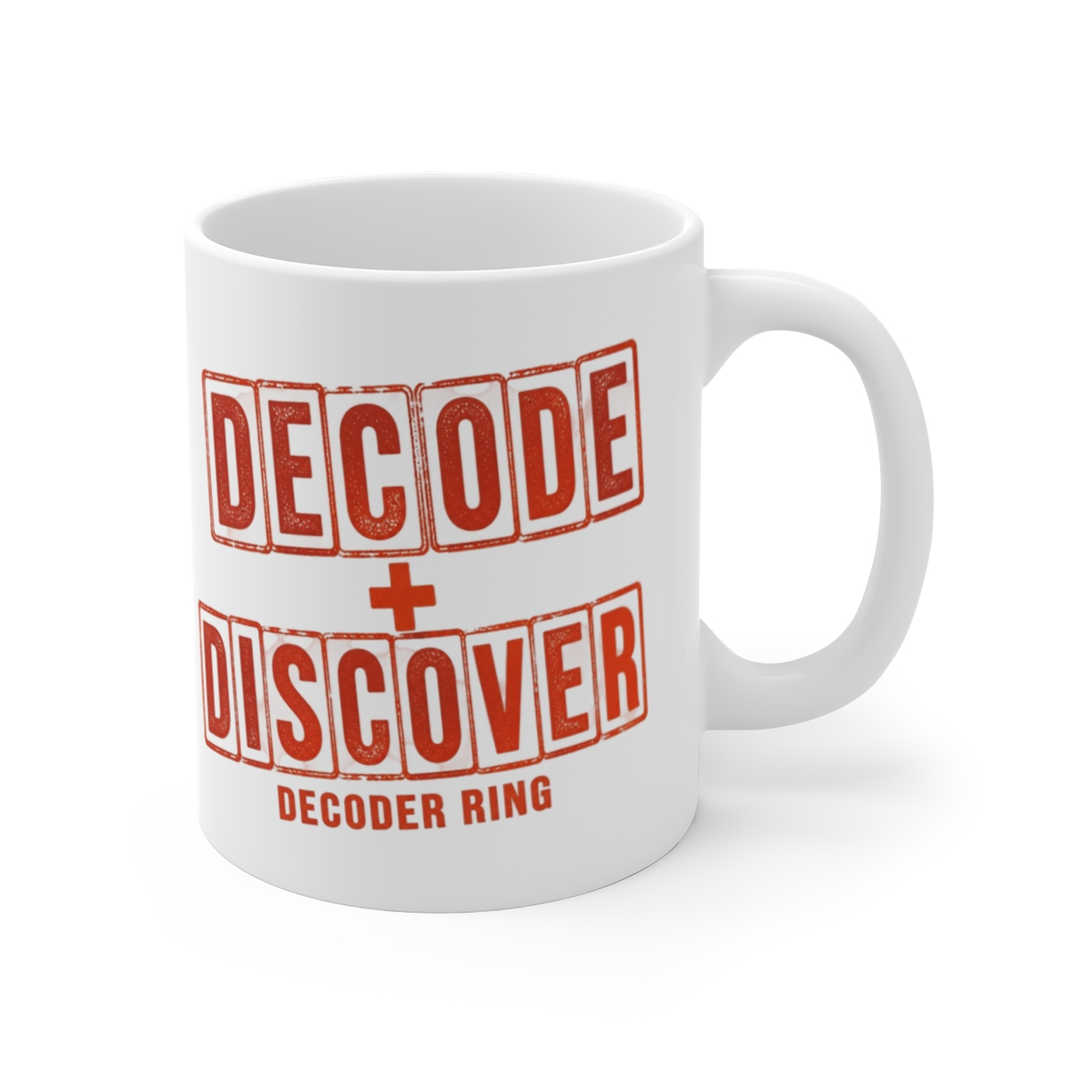 Decoder Ring "Cracking Culture Code" White Mug