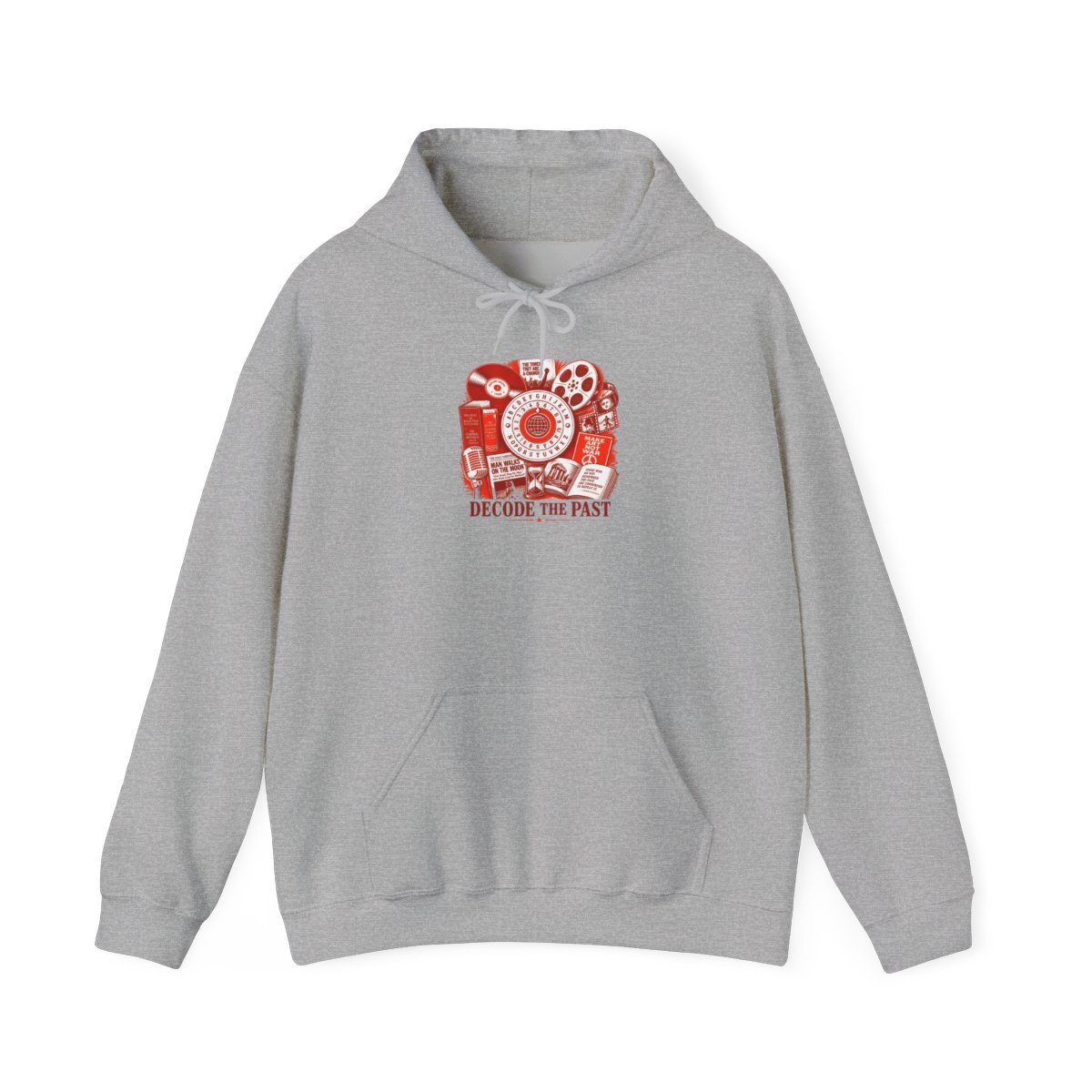 Decoder Ring "Decoder Ring Investigates" Hoodie - alternate angle 3, merchandise